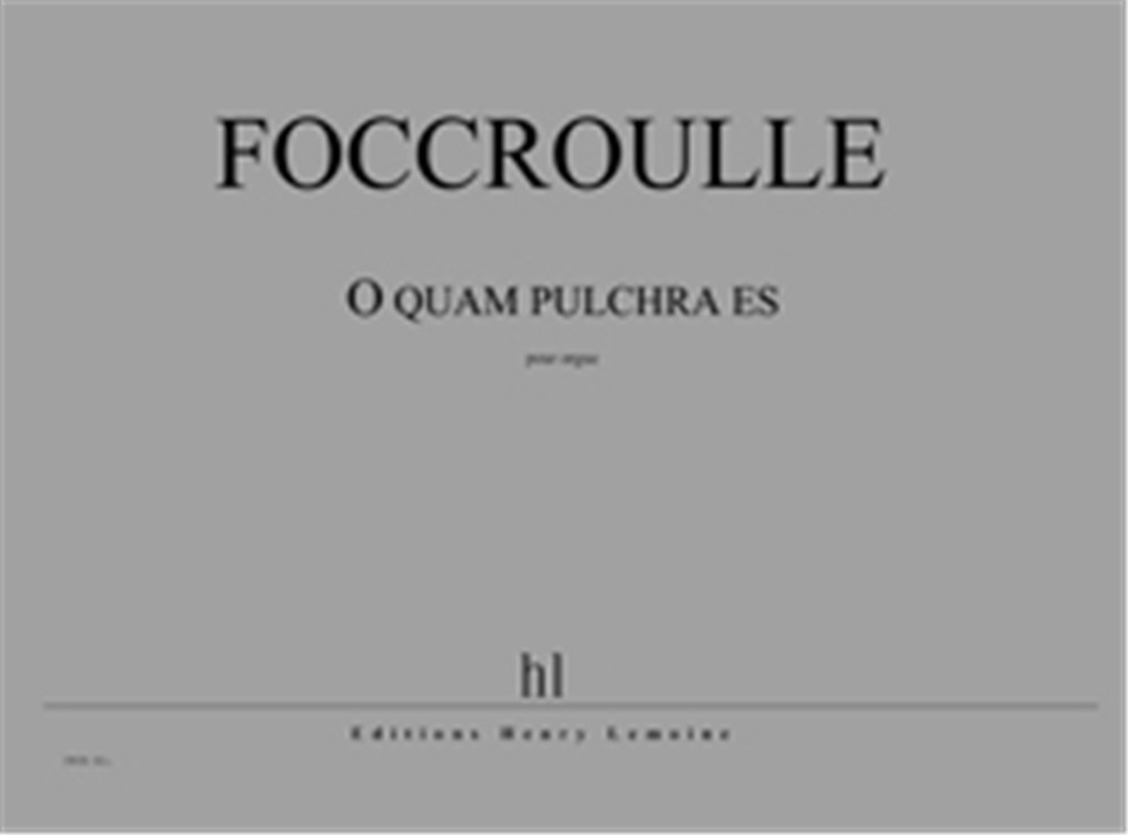 O quam pulchra es